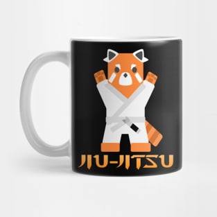 Jiu-Jitsu Red Panda -White Belt- Mug